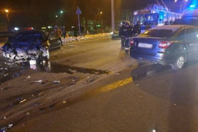 В Новочебоксарске пьяный водитель устроил лобовое ДТП с пострадавшими