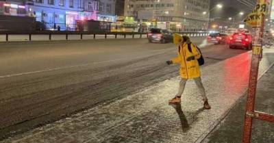 В Киеве из-за гололеда травмировались более 160 человек — КГГА