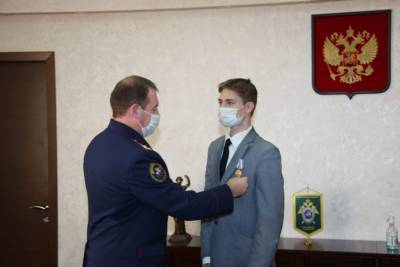 Юного героя из Удмуртии наградил главный следователь России