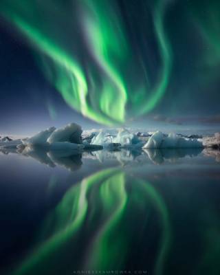 Небесная красота: Лучшие фото полярных сияний 2020 году