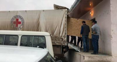 Красный Крест передал стройматериалы для временного восстановления 200 домов в Карабахе