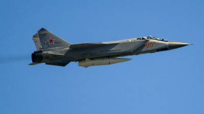 Российский МиГ-31 перехватил самолет-разведчик США над Беринговым морем
