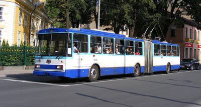 Рижские троллейбусы "выйдут на пенсию" в Кишиневе