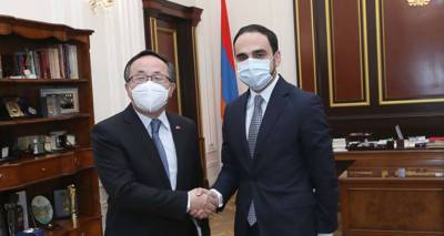 Вице-премьер Армении и посол КНР обсудили строительство медеплавильного завода в Алаверди