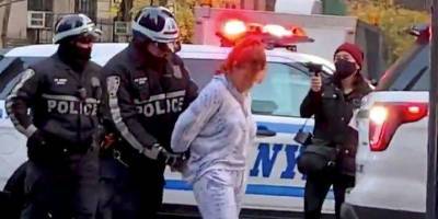 Появилось видео наезда авто на активистов Black Lives Matter в Нью-Йорке — водителем оказалась женщина