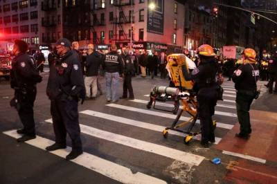 СМИ назвали причину ДТП на митинге в Нью-Йорке