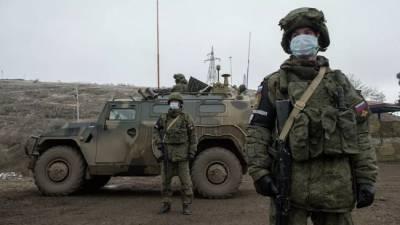 Российские миротворцы в Карабахе усилили меры безопасности