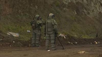 Миротворцы в Карабахе оборудовали посты наблюдения защитой