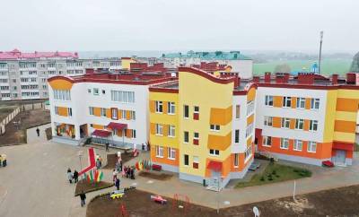 В Ольшанке началось строительство пятого детского сада