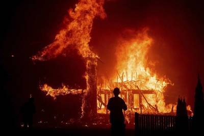 В селе Паша выгорели 140 квадратных метров дома – погиб человек