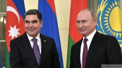 Путин поздравил главу Туркмении с днем нейтралитета