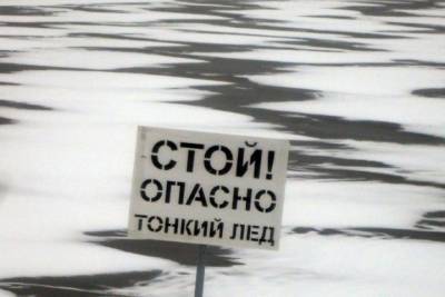 В Тверской области школьницы провалились под лед