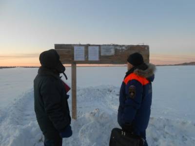 В Коми инспекторы проверили безопасность двух ледовых переправ