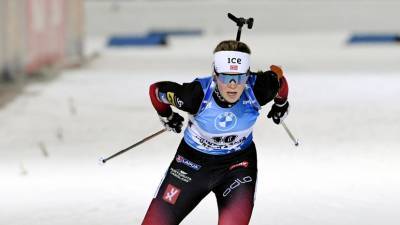 Женская сборная Норвегии по биатлону выиграла эстафету на этапе КМ в Хохфильцене