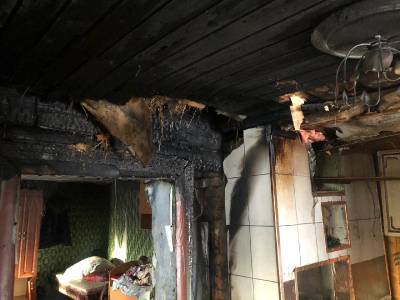 Смолянка спасла детей из загоревшегося дома