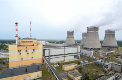 На Ровенской АЭС остался только один рабочий энергоблок