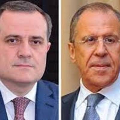 Лавров и Байрамов обсудили задачи реализации трехстороннего заявления по нагорнокарабахскому урегулированию