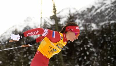 Лыжница Непряева выиграла бронзу на этапе Кубка мира в Давосе