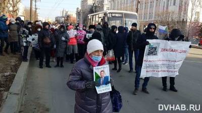 Хабаровский протест отморозился