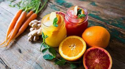 5 рецептов свежевыжатых соков из сезонных овощей и фруктов