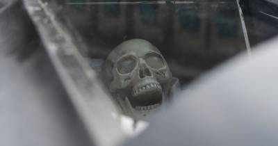 В Мексике обнаружили более 600 человеческих черепов возле храма ацтеков