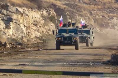 Миротворцы ВС России прибыли на место нарушения перемирия в Карабахе