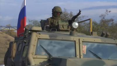 Российские миротворцы отреагировали на стрельбу в Нагорном Карабахе