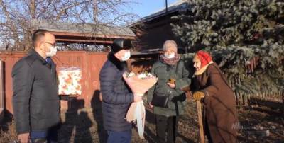 Ветеран войны из Задонского района встретила сотый день рождения