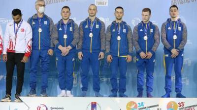 Украина завоевала золото в командном первенстве на ЧЕ по спортивной гимнастике