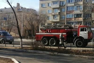 В Астрахани сгорело 5 квадратных метров поликлиники