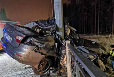 Лишь один человек чудом выжил после страшной аварии на Белоостровском шоссе