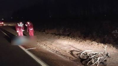 В Минском районе под колесами автомобиля погиб велосипедист