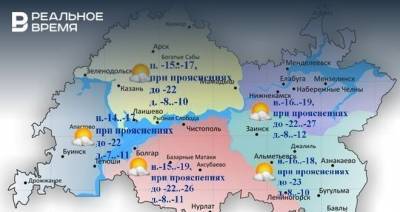 Синоптики прогнозируют в Татарстане до -13 градусов