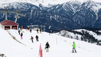 Назван самые популярные у россиян горнолыжные курорты