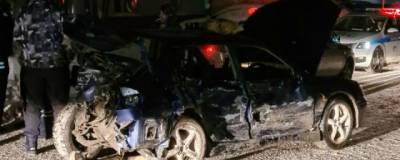 В Новосибирске в результате ДТП пассажир Subaru получил травмы