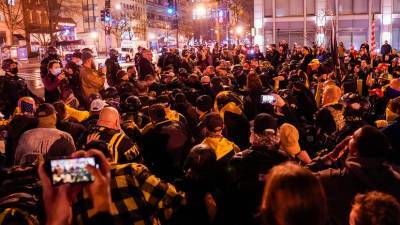 В Вашингтоне задержали более 20 человек во время акции протеста