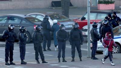 В Минске из-за акции протеста усилили меры безопасности