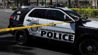 Полиция Лас-Вегаса задержала забравшегося на крыло самолёта мужчину