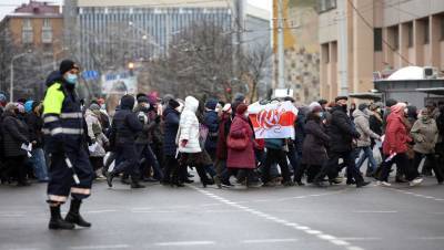 В центре Минска наблюдается спокойная обстановка перед акцией протеста