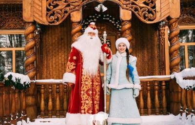 Новогодний сезон открыт в поместье главного белорусского Деда Мороза