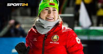 Белоруска Алимбекова выиграла вторую подряд медаль на Кубке мира. Она становится звездой биатлона