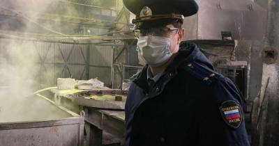 Прокуратура прокомментировала сообщение о запуске печей на заводе в Прибрежном