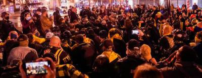 Во время массовых протестов в Вашингтоне пострадали восемь человек