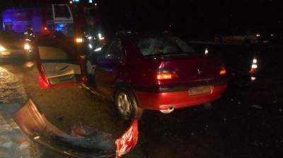 В Мозыре пьяный водитель проигнорировал требование правоохранителей остановиться и попал в ДТП