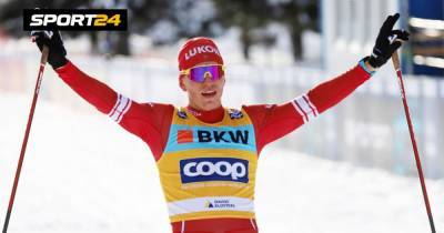 Большунов выиграл первую гонку в сезоне. Русские лыжники заняли весь подиум на Кубке мира