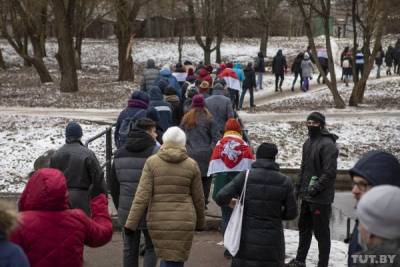В ходе очередной акции протеста в Минске задержано более 100 человек