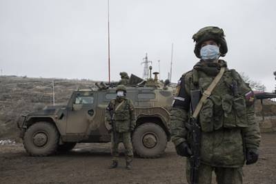 Российские миротворцы сообщили о соблюдении режима прекращения огня в Карабахе