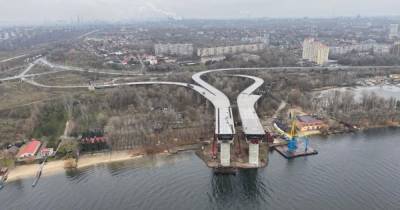 Мегастроительство Запорожского моста: прошли первые испытания прочности (15 фото)