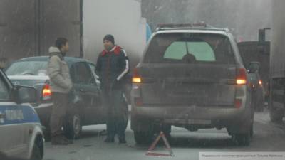 Женщина погибла за рулем иномарки в Курской области