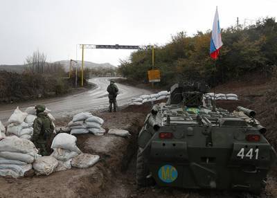 Пашинян сообщил о прекращении боев в Карабахе после прибытия российских миротворцев